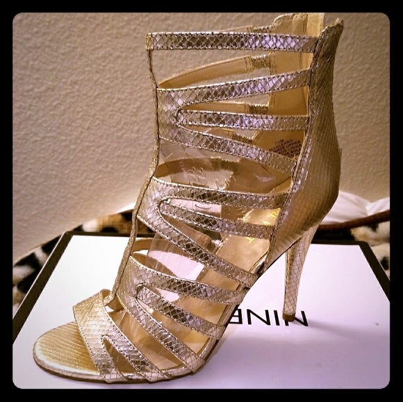nine west gladiator heels